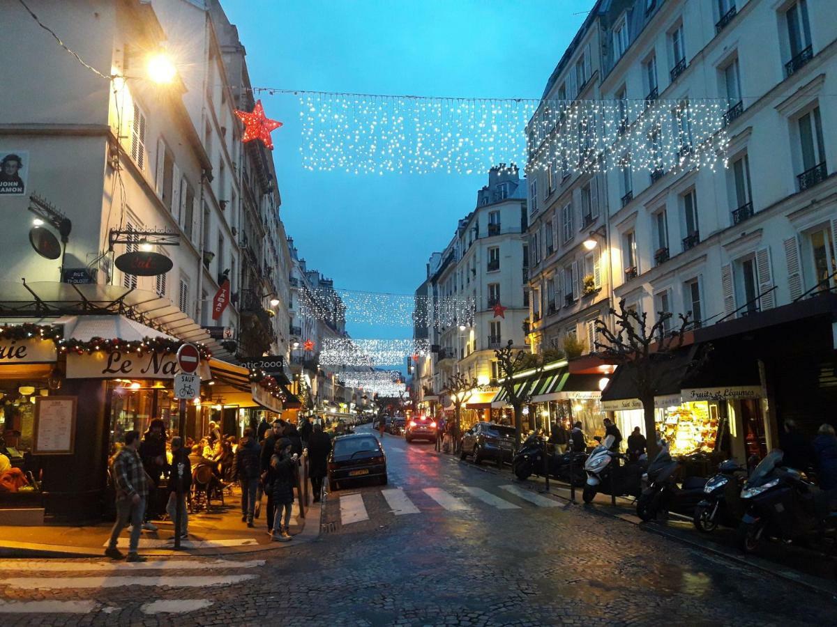Romantic Tiny House Inside Montmartre باريس المظهر الخارجي الصورة